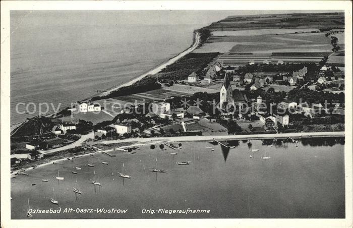 Wustrow Ostseebad Fliegeraufnahme Halbinsel