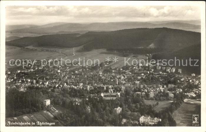 Friedrichroda Fliegeraufnahme