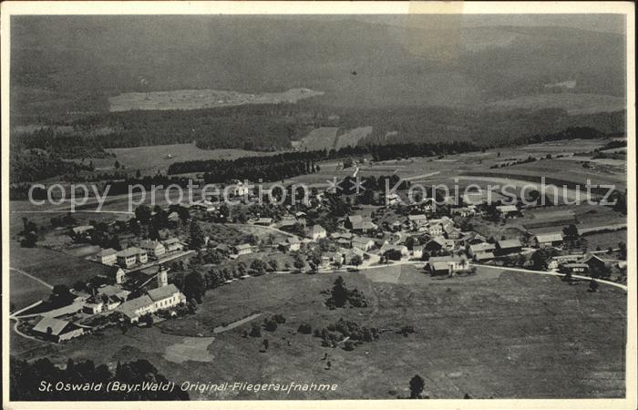 St Oswald-Riedlhuette Fliegeraufnahme