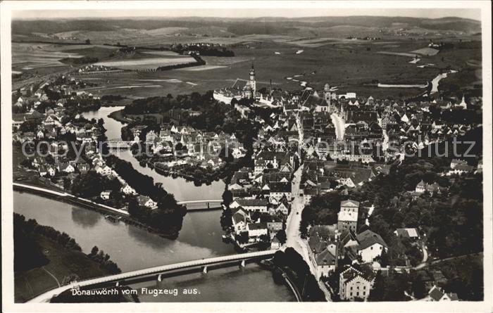Donauwoerth Fliegeraufnahme