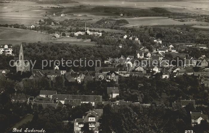 Bad Suderode Ortsansicht mit Kirche