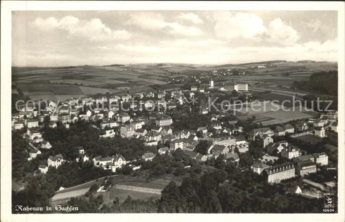Rabenau Sachsen Fliegeraufnahme