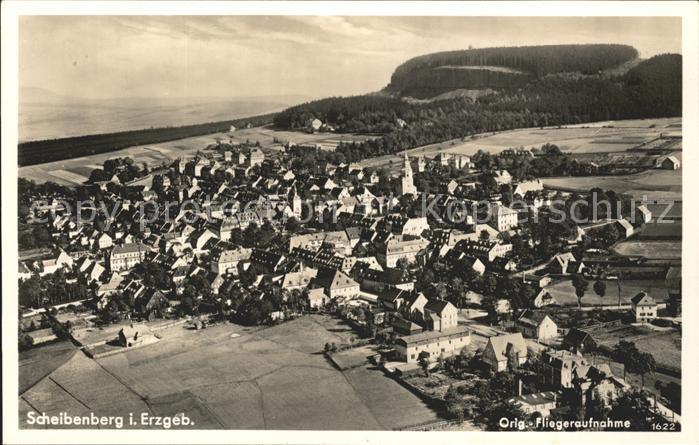 Scheibenberg Fliegeraufnahme