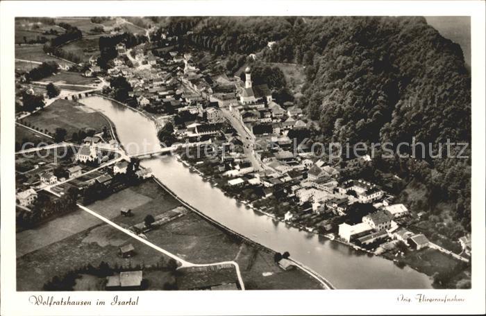 Wolfratshausen Isartal Fliegeraufnahme Nr. 5687