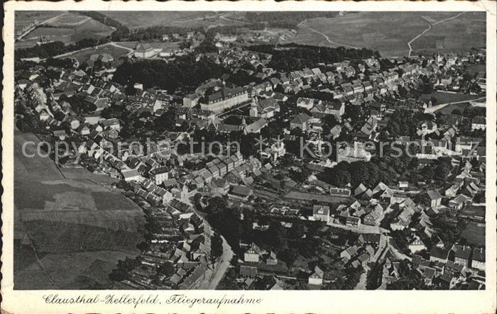 Clausthal-Zellerfeld Fliegeraufnahme