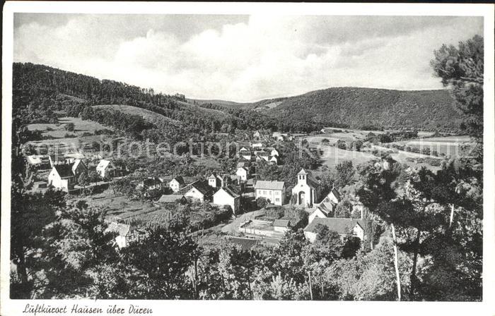 Hausen Dueren Panorama Luftkurort