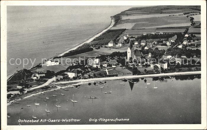 Alt Gaarz Halbinsel Wustrow Fliegeraufnahme