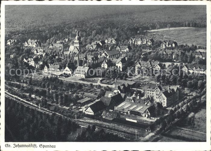 Spandau Evangelisches Johannesstift Fliegeraufnahme