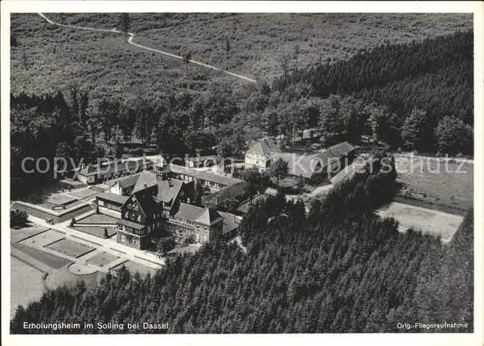 Dassel Solling Erholungsheim Fliegeraufnahme