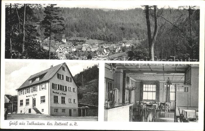 Talhausen Epfendorf Gesamtansicht Gasthaus zur Sonne