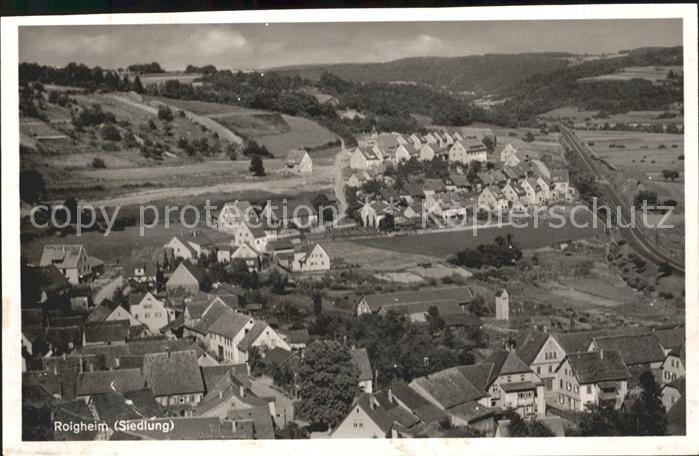 Roigheim Ortsansicht mit Siedlung