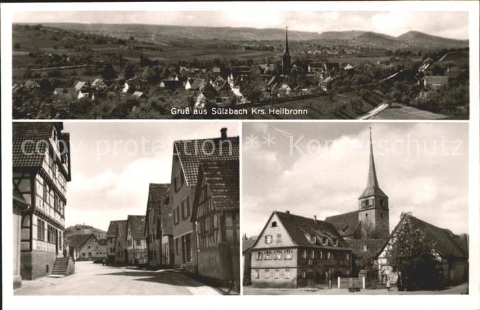 Suelzbach Gesamtansicht Strassenpartie Kirche