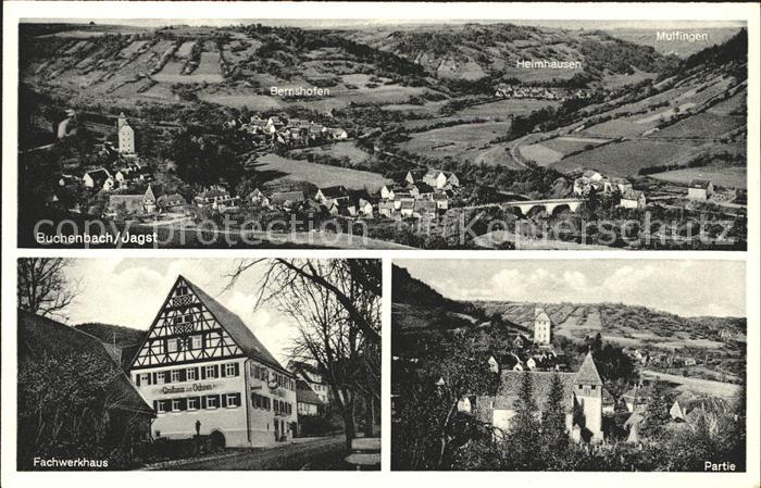 Buchenbach Mulfingen Panorama Fachwerkhaus