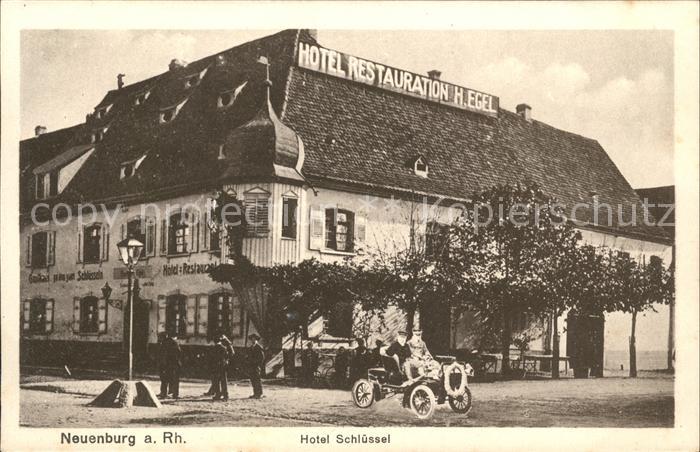 Neuenburg Rhein Hotel Schluessel Restaurant Automobil