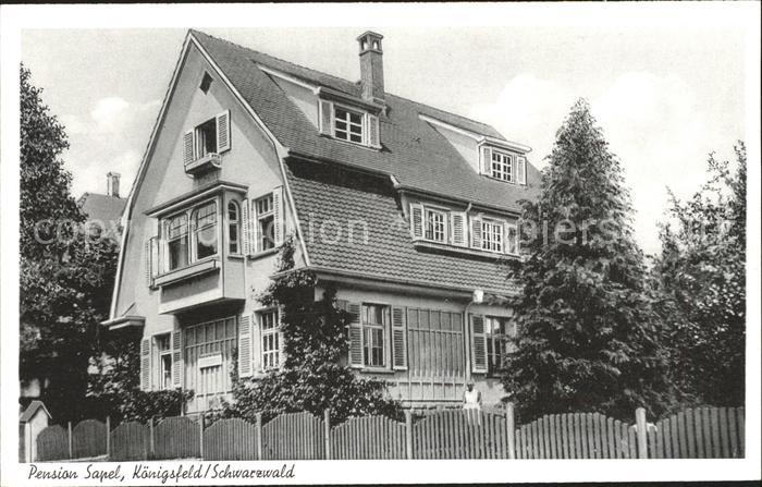 Koenigsfeld Schwarzwald Pension Sapel