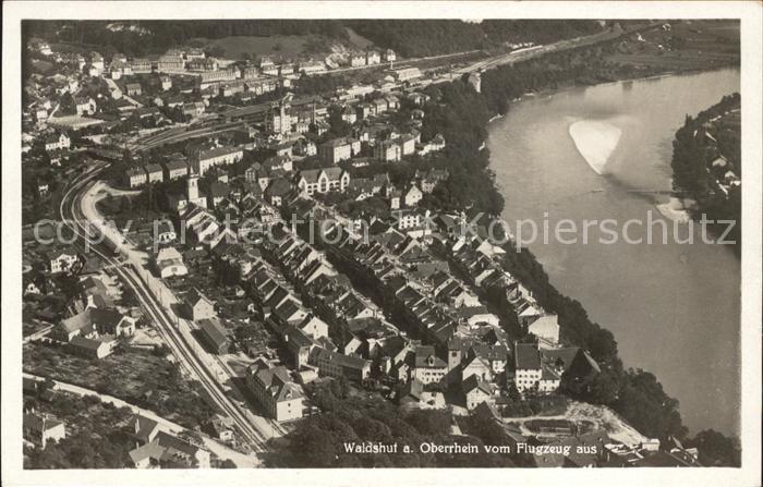 Waldshut Tiengen Rhein Fliegeraufnahme