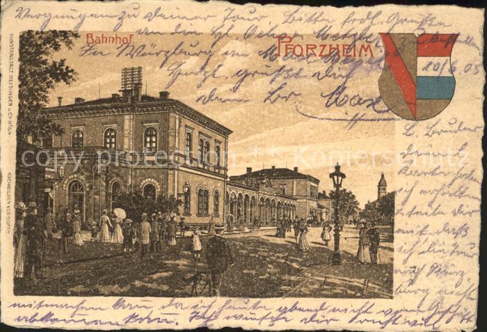 Pforzheim Bahnhof Wappen