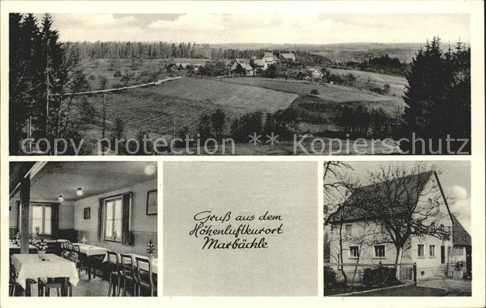 Marbaechle Panorama Gasthof Pension Zum Hirsch