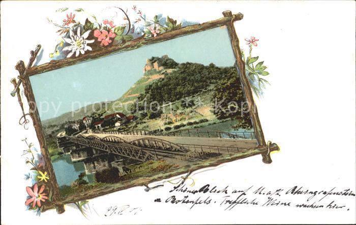 Ebernburg Bruecke Burg