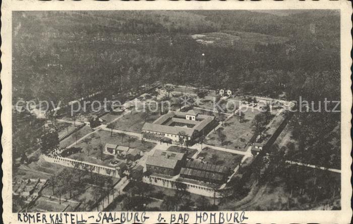 Saalburg Taunus Fliegeraufnahme Roemerkastell