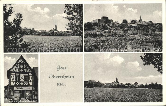 Gau-Odernheim Kolonialwaren W. Eckert