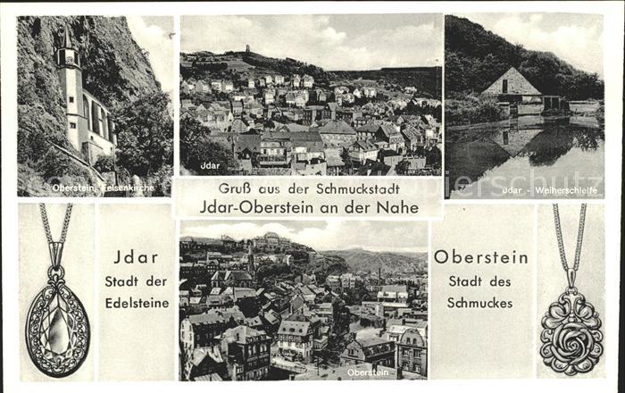 Idar-Oberstein Schmuckstadt Felsenkirche Weiherschleife