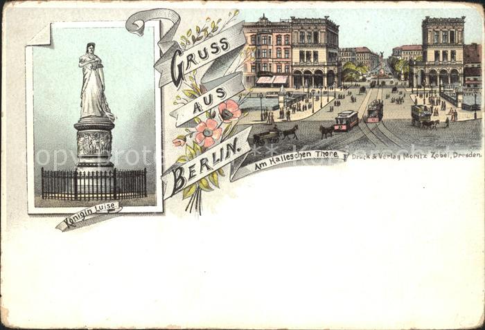 Berlin Hallesches Tor Strassenbahn Koenigin Luise