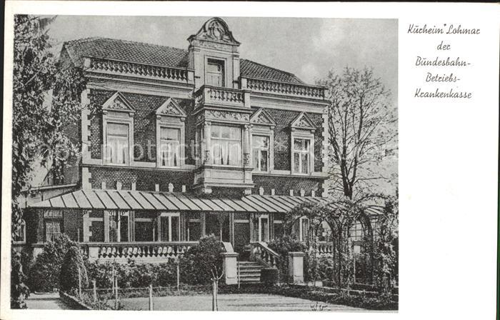 Lohmar Kurheim der Bundesbahn