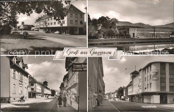 Gaggenau Daimler Benz Werke Hauptstrasse