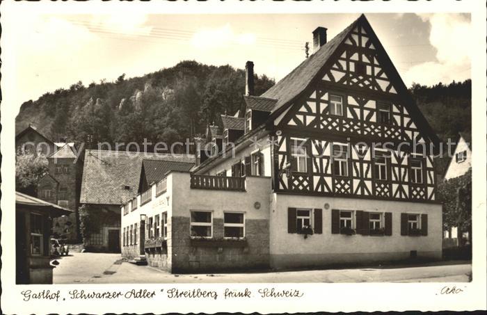 Streitberg Oberfranken Gasthaus Schwarzer Adler