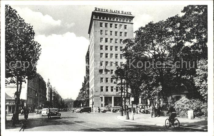 Frankfurt Main Rhein-Main-Bank Friedrich-Ebert-Strasse
