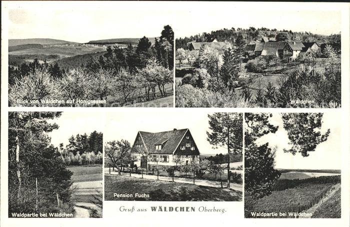 Hamm Sieg Waeldchen Honigsessen Pension Fuchs