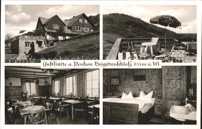 Brandmatt Schwarzwald Gasthaus Pension Brigittenschloss