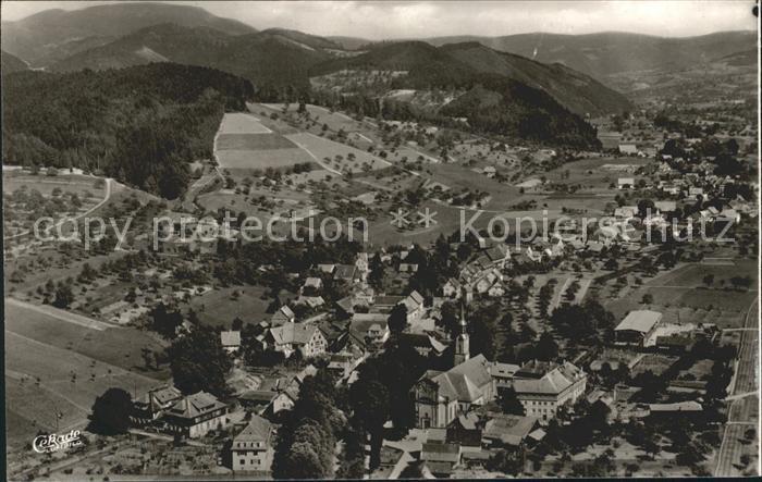 Harmersbach Fliegeraufnahme