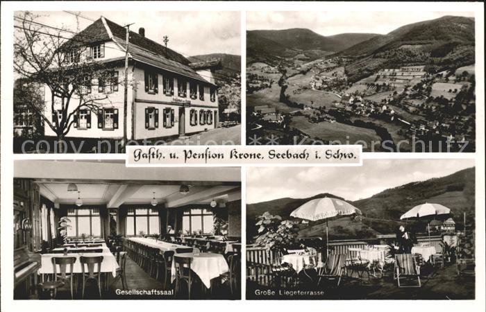 Seebach Ottenhoefen Schwarzwald Gasthaus Pension Krone