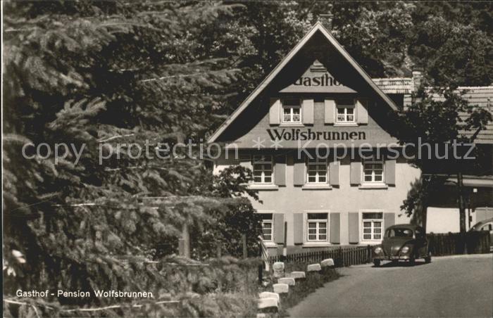 Seebach Ottenhoefen Schwarzwald Gasthaus Pension Wolfsbrunnen