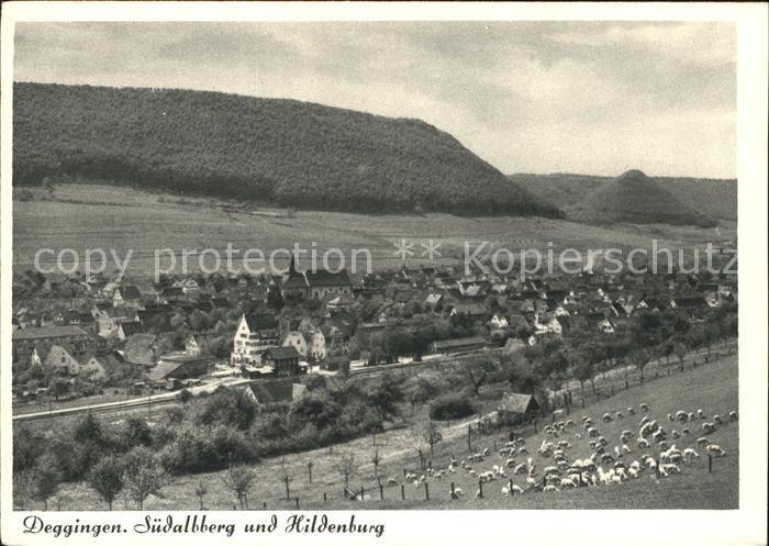 Deggingen mit Suedalbberg und Hildenburg