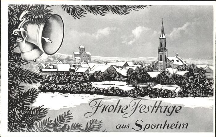 Sponheim Weihnachtskarte