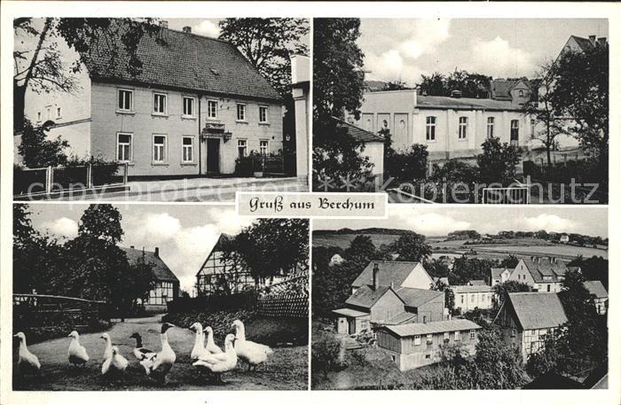 Berchum Gasthaus Baeckerei Erich Borgmann