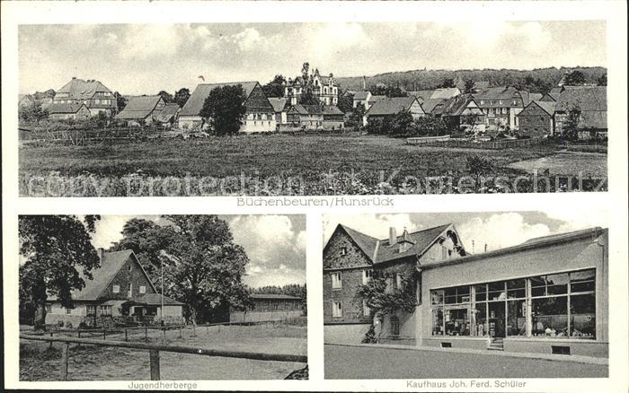 Buechenbeuren Jugendherberge Kaufhaus Joh. Ferd. Schueler