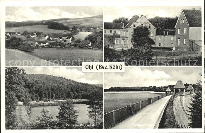 Ohl Wipperfuerth Gasthaus zur Post  Staudamm