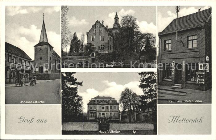 Metternich Euskirchen Kaufhaus Stefan Palm Haus Velbrueck Burg