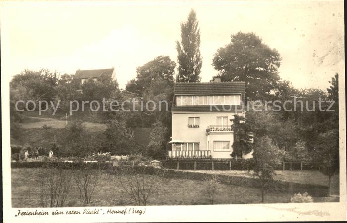 Hennef Sieg Ferienheim zum roten Punkt