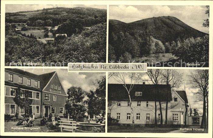 Holzhausen Luebbecke Kurhaus Bringewatt Hoelsing Babilonie