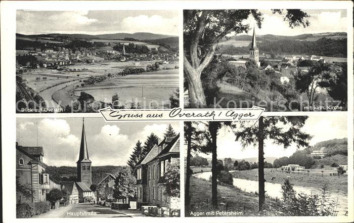 Overath Agger mit Petersheim Hauptstrasse