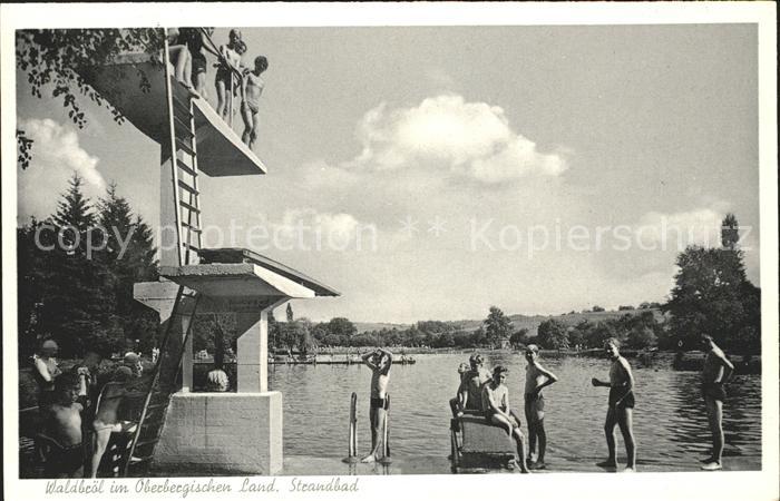 Waldbroel Badesee Sprungturm Kinder