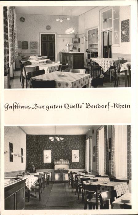 Bendorf Rhein Gasthaus zur guten Quelle