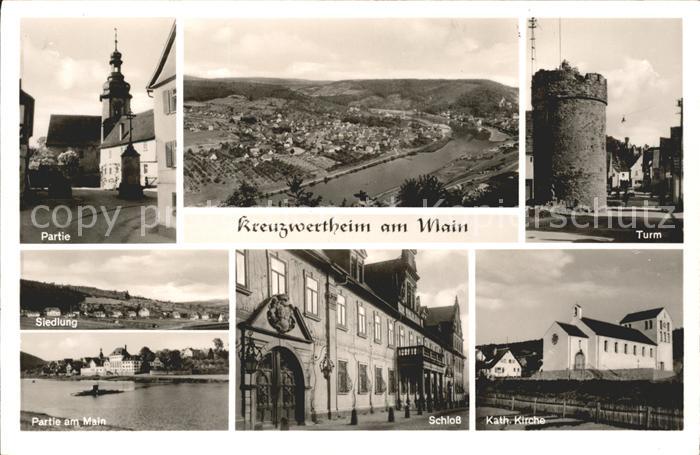 Kreuzwertheim Turm Main Schloss