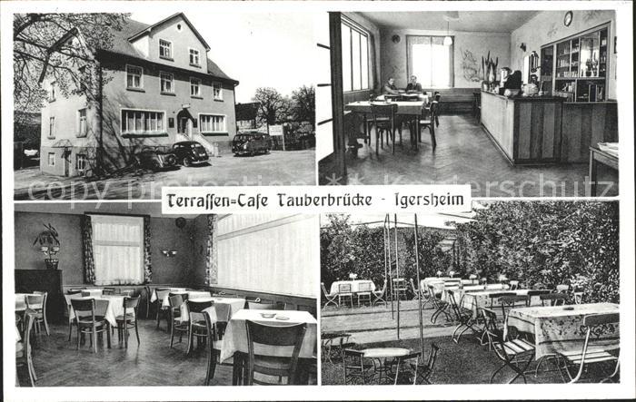 Igersheim Cafe Tauberbruecke