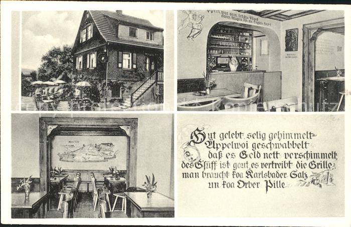 Bad Orb Aeppelwoi Mueller Restaurant Lauzenberg